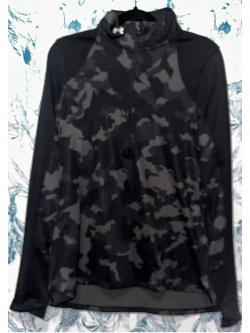 Under Armour 1/4 Zip Up Long Sleeve Shirt